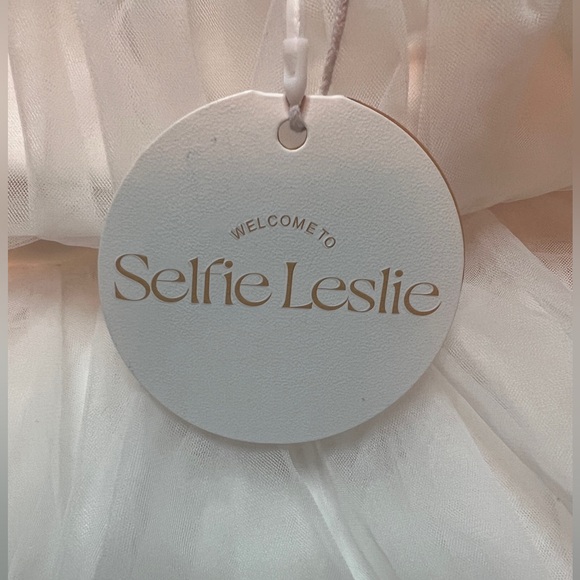 SELFIE LESLIE NWT FAYETTE STRAPLESS MESH MINI DRESS - Picture 12 of 12